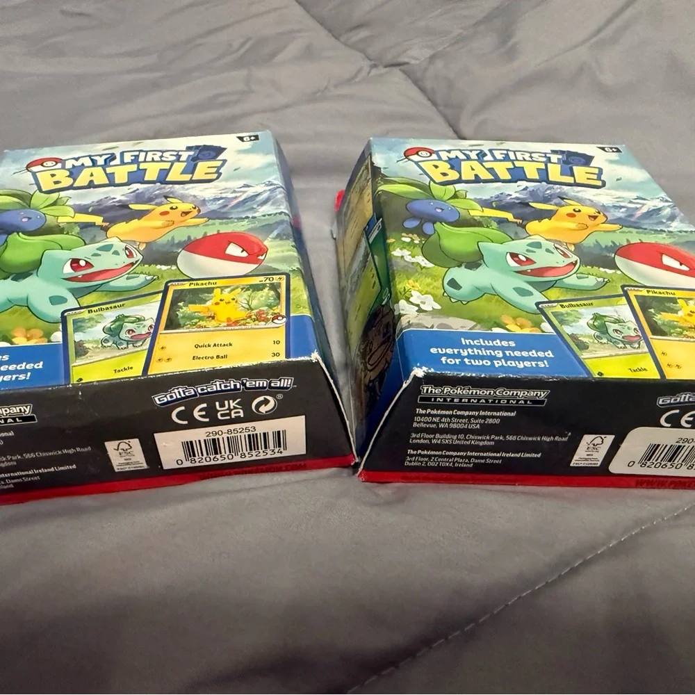 My First Battle [Pikachu & Bulbasaur] - My First Battle (2 BOXES) - Picture 2 of 8